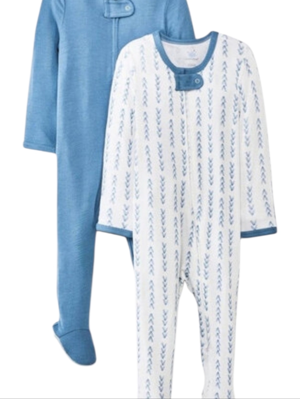 cloud island 4pack sleepers 6-9 mo baby modal blend Blue Arrow Print - Picture 3 of 5
